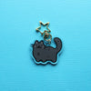 Black Cat Keychain
