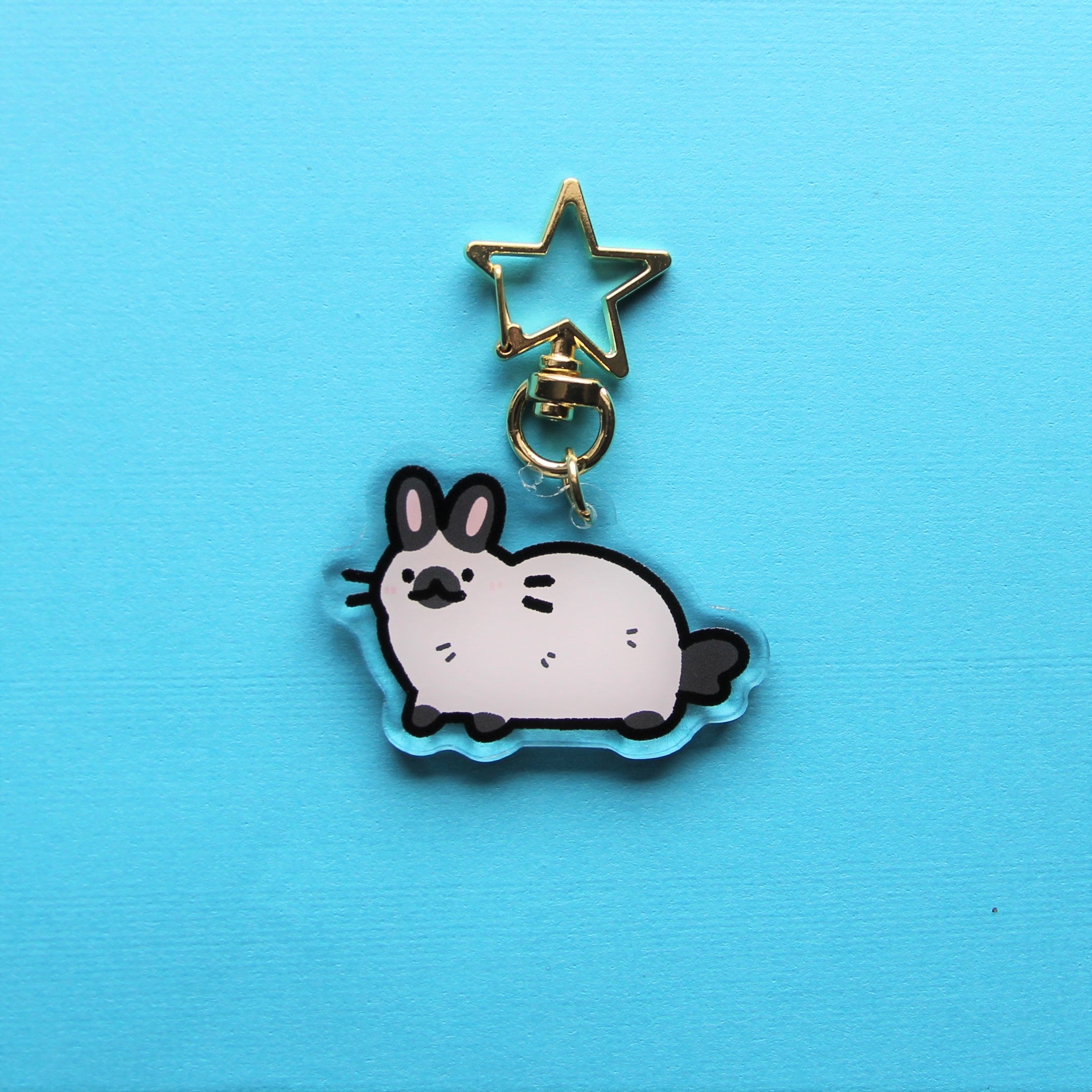 Californian Rabbit Keychain