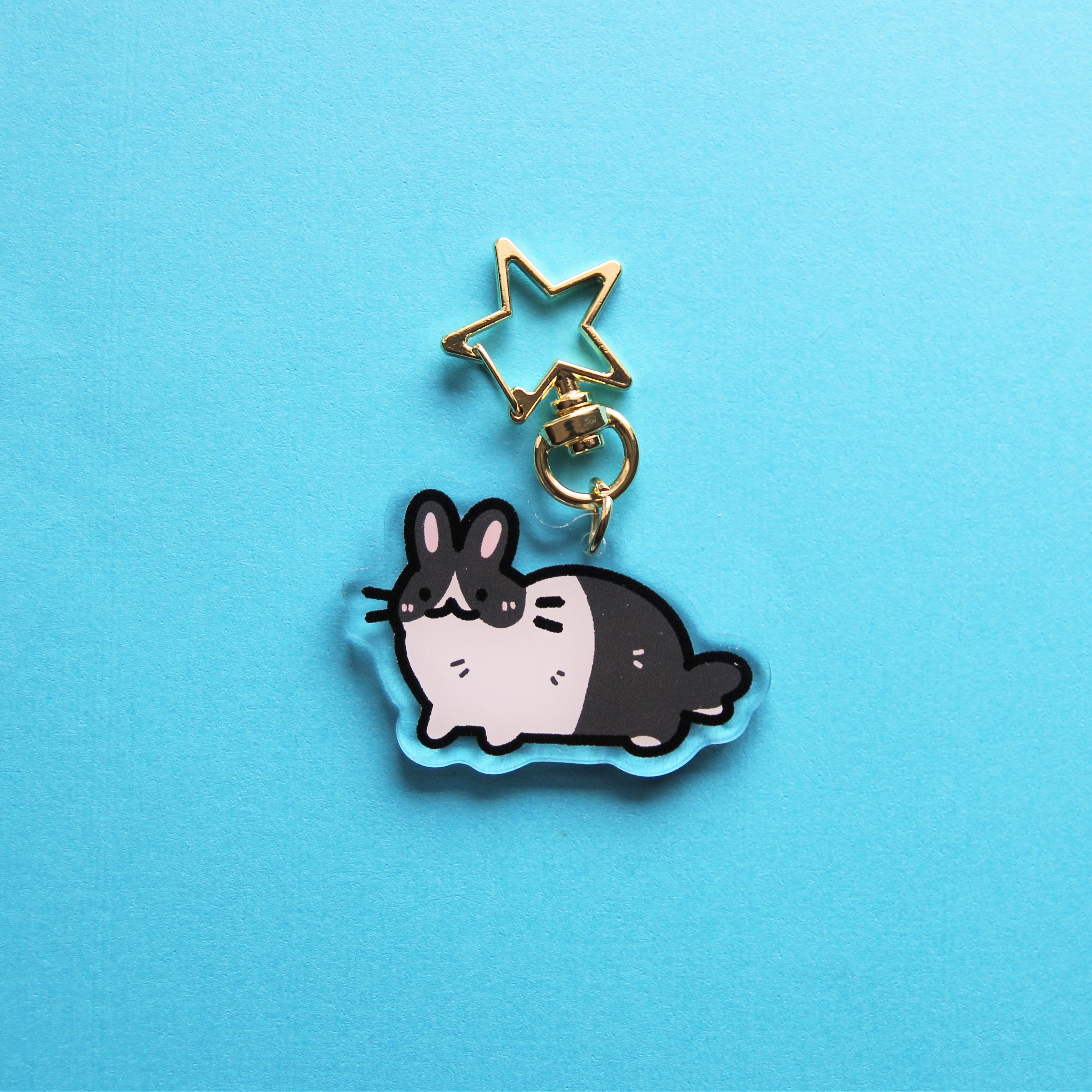 Dutch Rabbit Keychain
