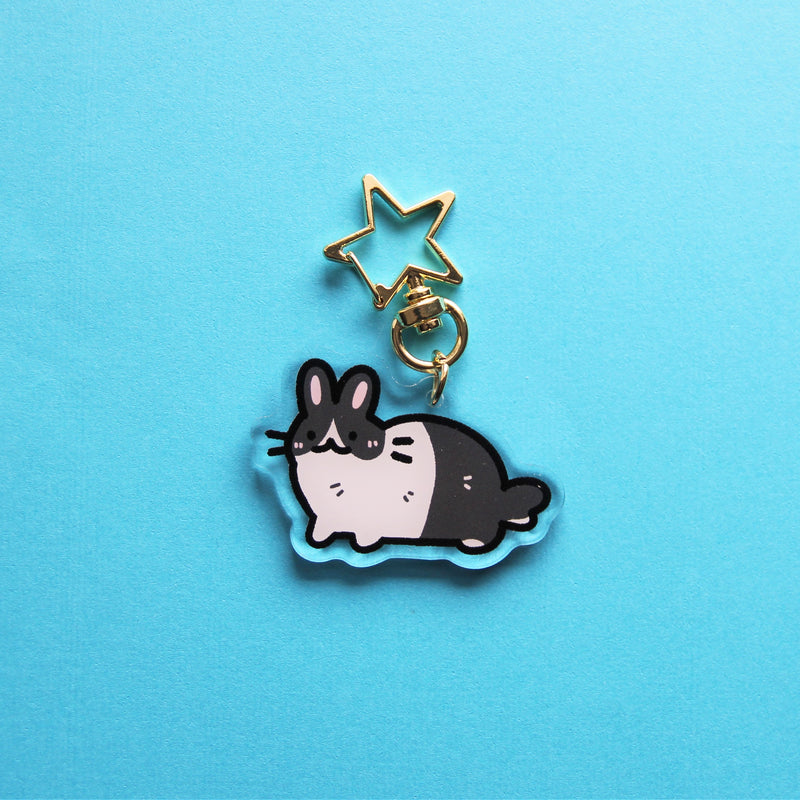 Dutch Rabbit Keychain