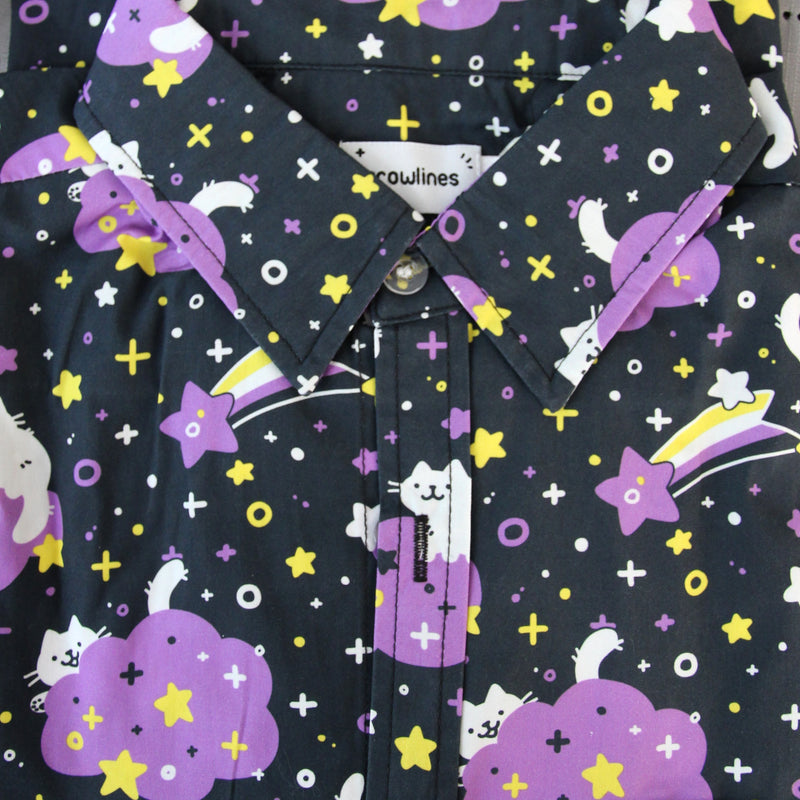 Tranquil Sky Button Up Shirt