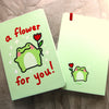 Tulip Frog Dotted Notebook