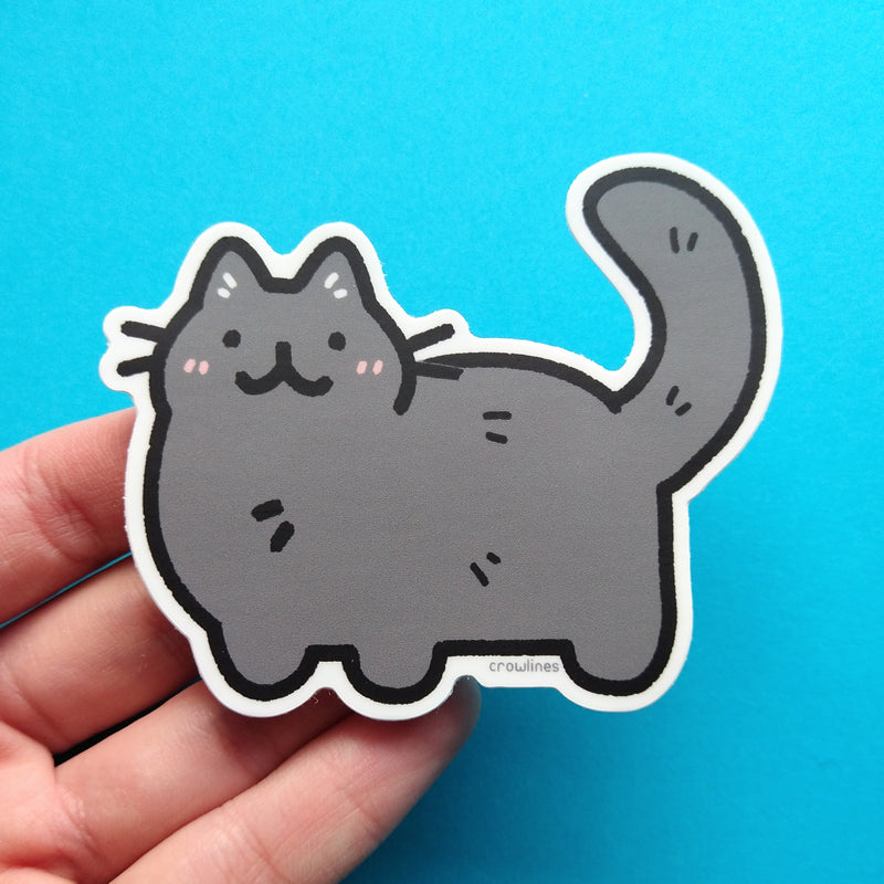 Black Cat Sticker