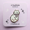 Pretty Bow Kitty Enamel Pin