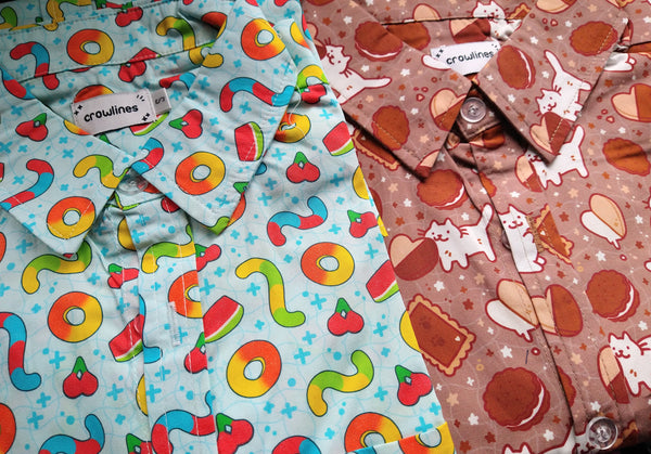 Chocolate Biscuit Button Up Shirt