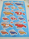 Shrimp Sticker Sheet