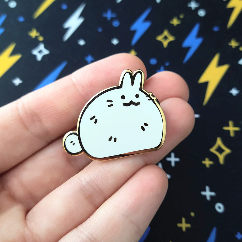 Bunny Blob Enamel Pin