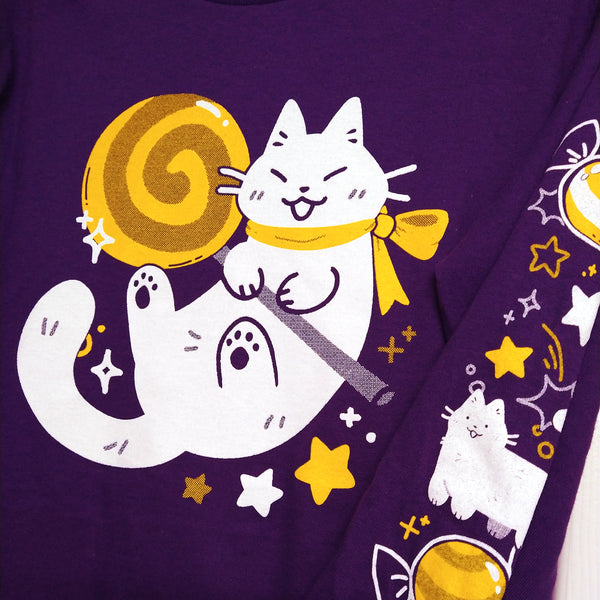 Candy Cat Long Sleeve Shirt