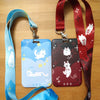 Angel Cat Card Holder + Lanyard