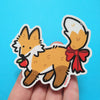 Apple Fox Sticker