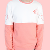 Love Shot Color Block Sweatshirt