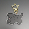 Black Labrador Retriever Keychain
