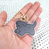 Black Labrador Retriever Keychain