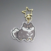Black Shiba Inu Keychain