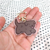 Chocolate Labrador Retriever Keychain