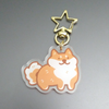 Red Shiba Inu Keychain