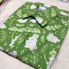 Sage Bunny Button Up Shirt