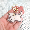 Yellow Labrador Retriever Keychain