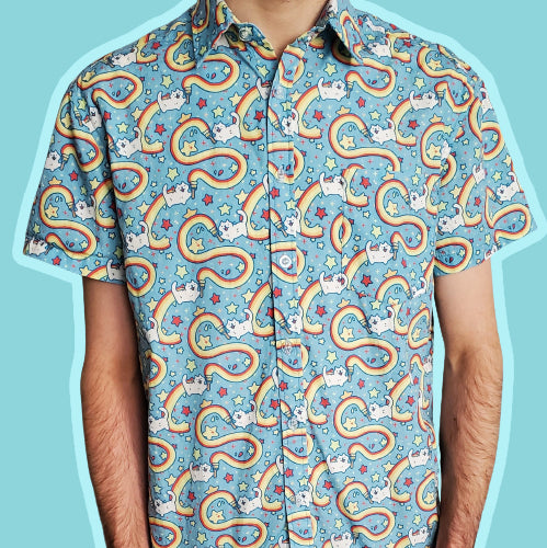 Paintbrush Button Up Shirt