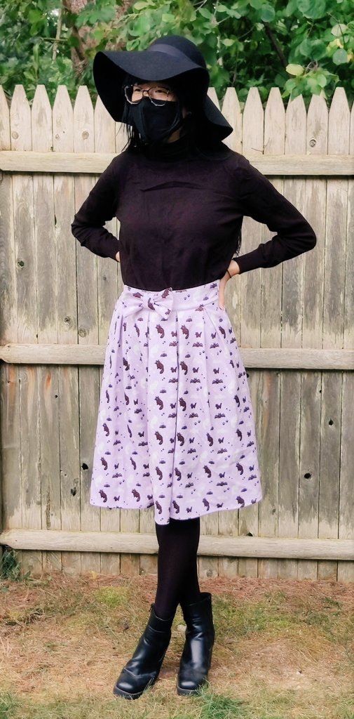 Bats and Cats Skirt