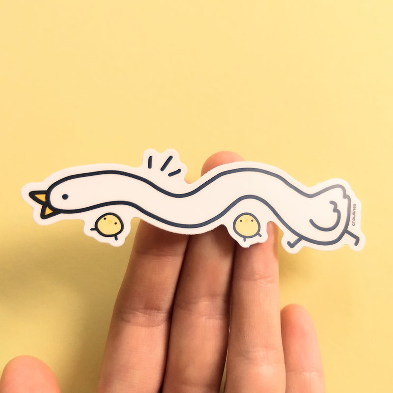 Very Long Goose Sticker