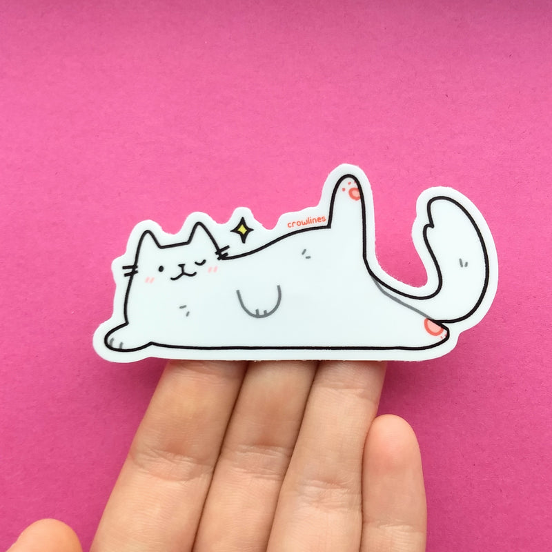 Leggy Up Sticker