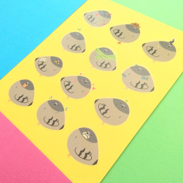 Pigeon Sticker Sheet