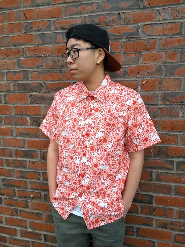 Love Letter Button Up Shirt