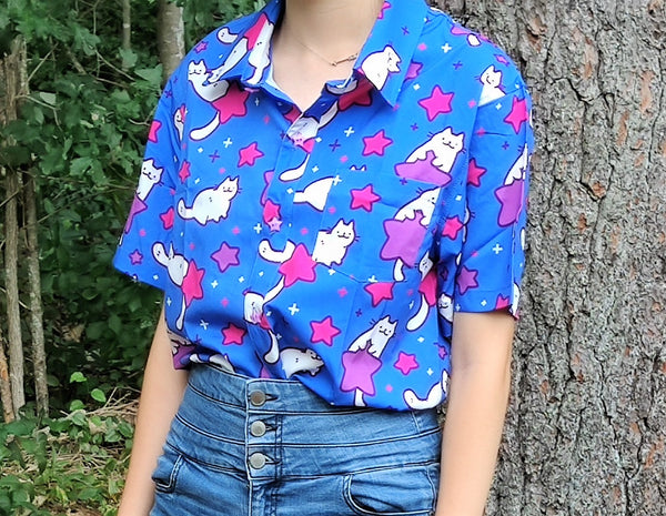 Twilight Sky Button Up Shirt