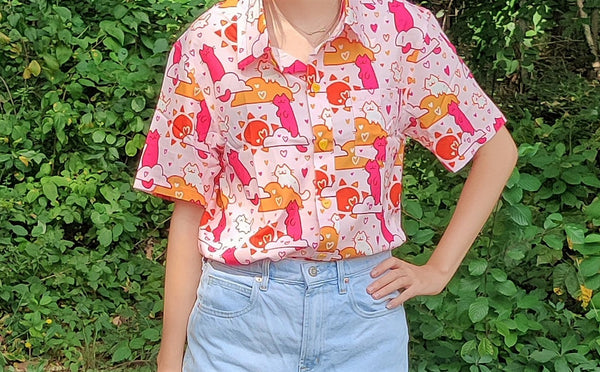 Sunset Sky Button Up Shirt