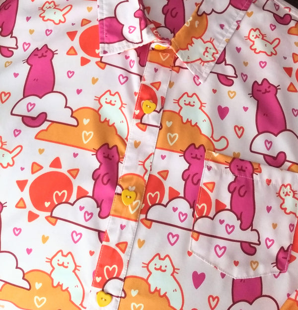 Sunset Sky Button Up Shirt
