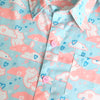 Dawn Sky Button Up Shirt (HEART BUTTON)