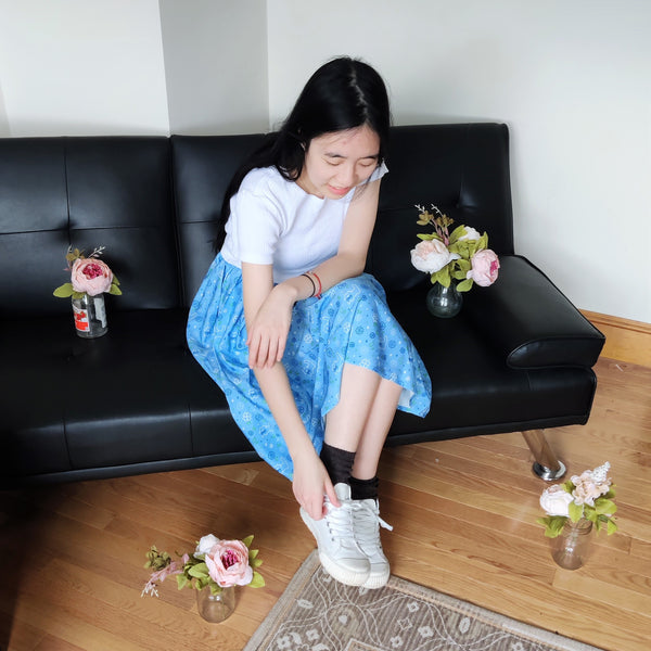 Fields of Blue Skirt