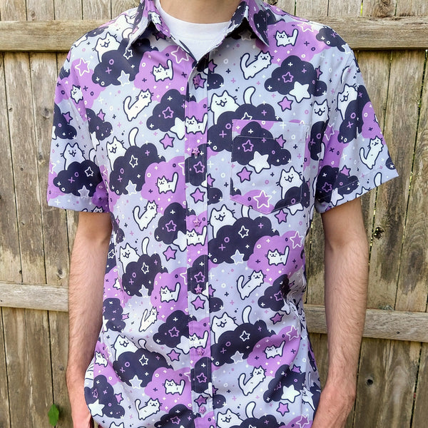 Hazy Sky Button Up Shirt