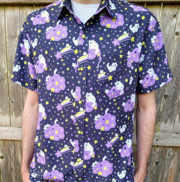 Tranquil Sky Button Up Shirt