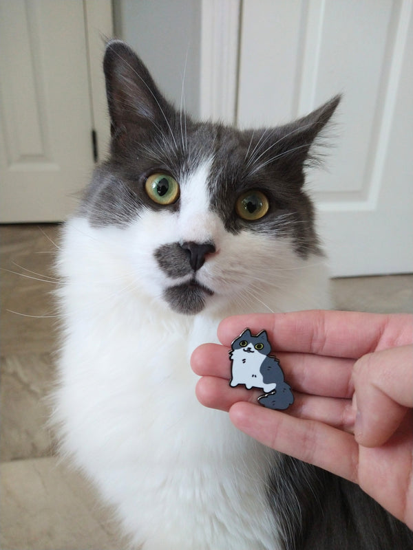 Mr. Wendel Enamel Pin
