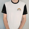 Rainbow Kitty Color Block Shirt