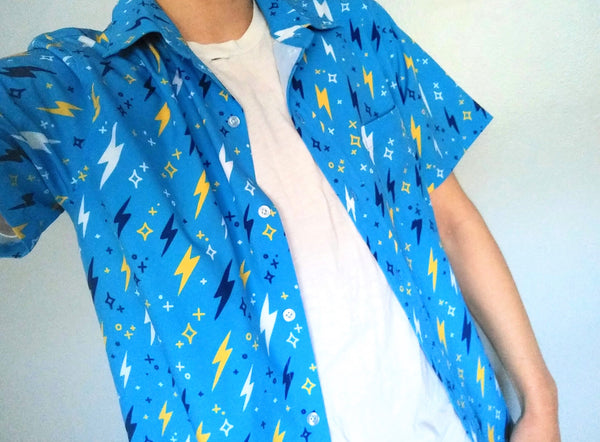 Zap Button Up Shirt