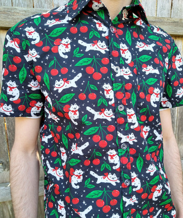 Cherry Button Up Shirt