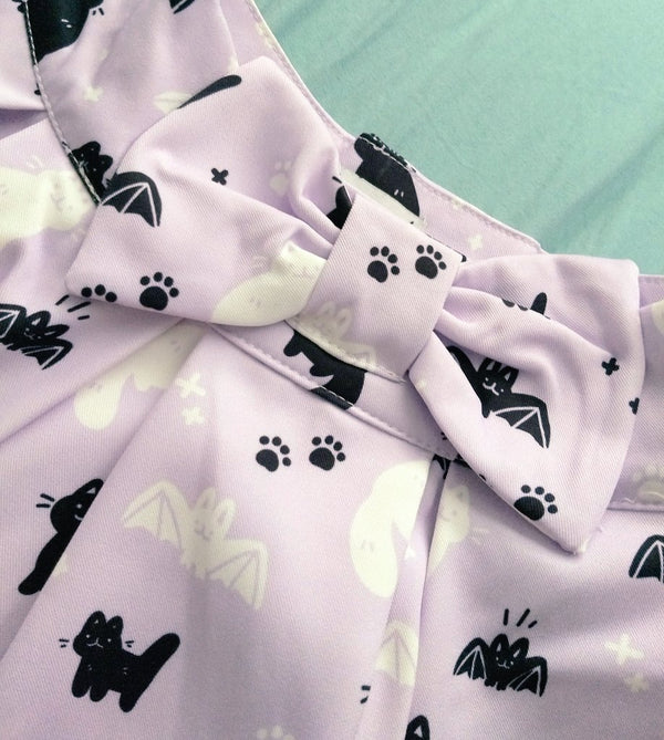 Bats and Cats Skirt