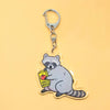 Raccoon Keychain