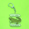 See You Later Alligator Keychain — In A While Crocodile