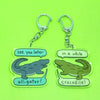 See You Later Alligator Keychain — In A While Crocodile