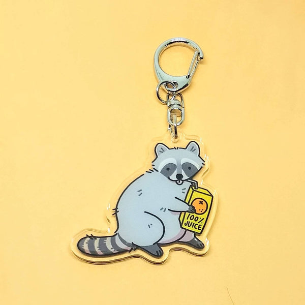 Raccoon Keychain