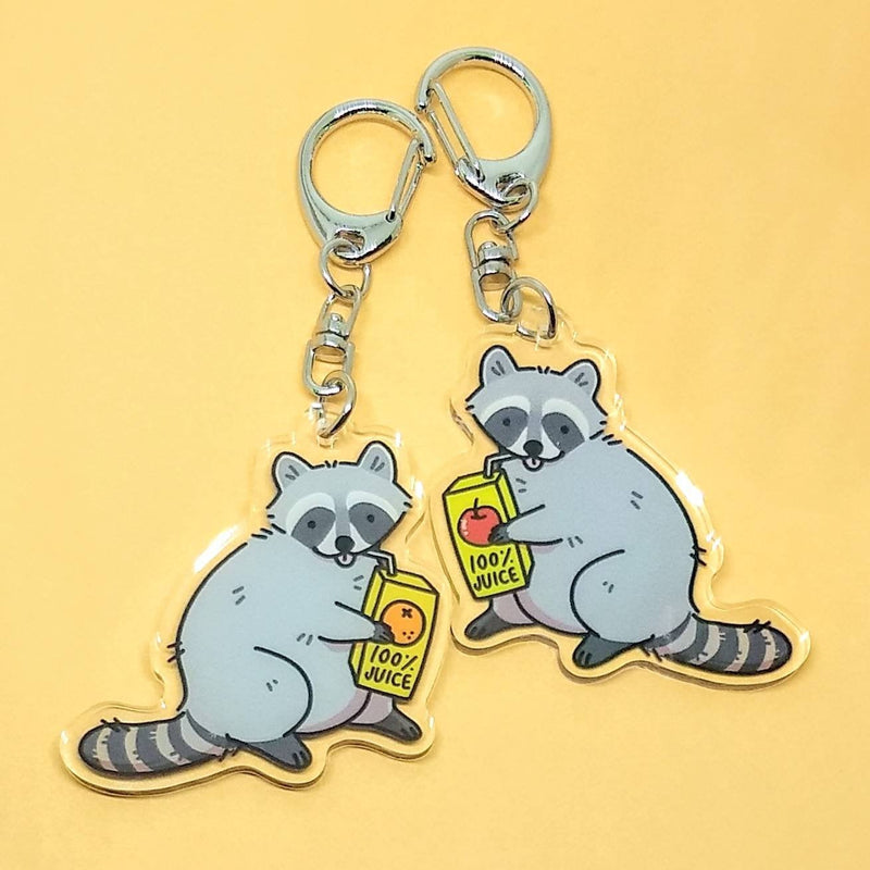 Raccoon Keychain
