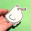 Cleaver Chicken Sticker