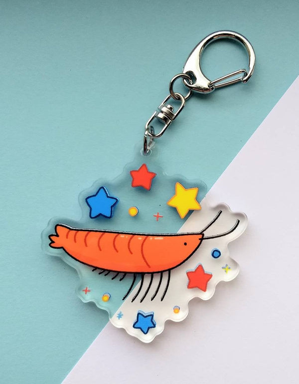 Shrimp Keychain