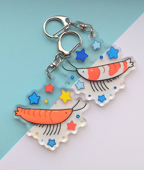 Shrimp Keychain