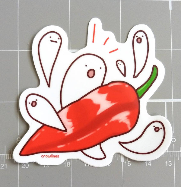 Ghost Pepper Sticker
