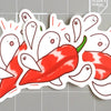 Ghost Pepper Sticker